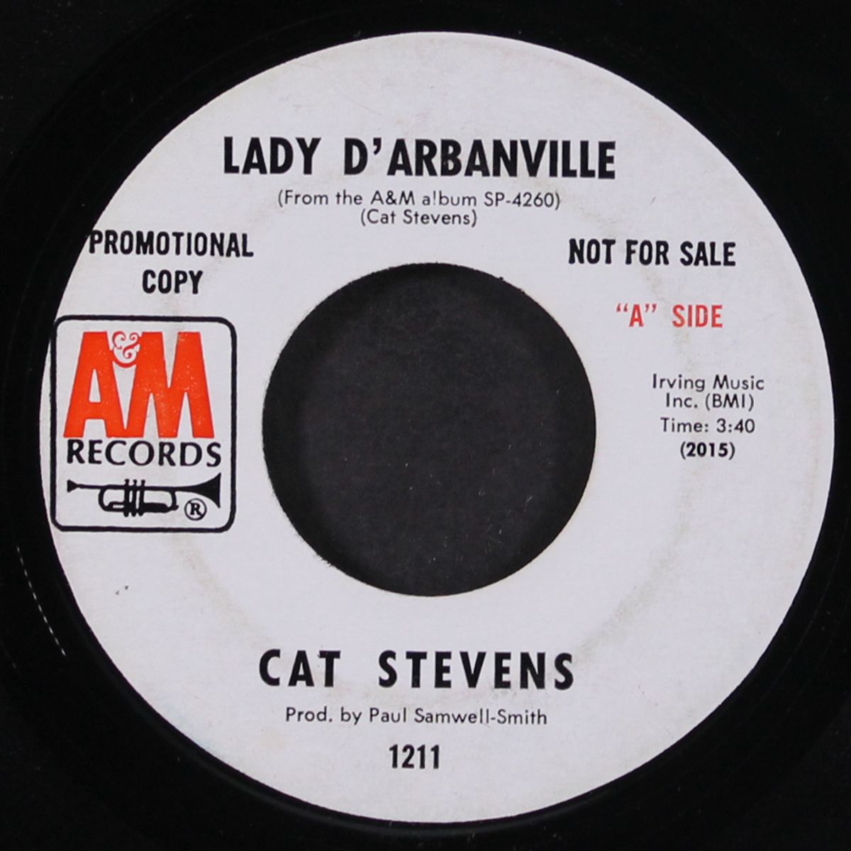 lady d' arbanville / time / fill my eyes by CAT STEVENS