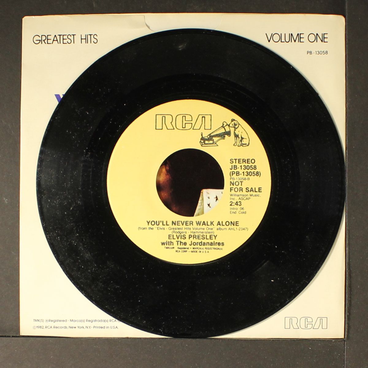 never walk alone / there goes my everything by ELVIS PRESLEY