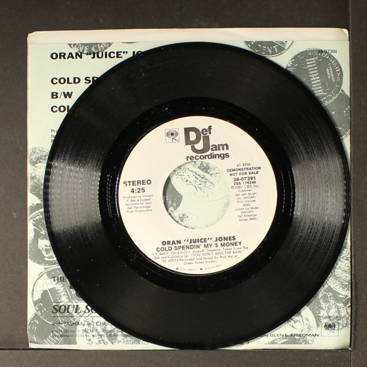 cold spendin' my $ money / same by ORAN "JUICE" JONES