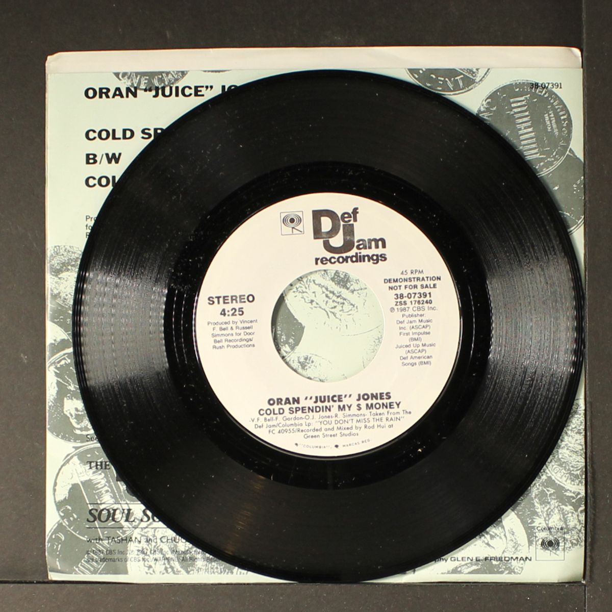cold spendin' my $ money / same by ORAN "JUICE" JONES