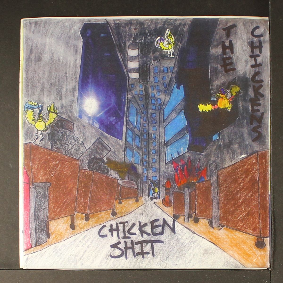 chicken shit by CHICKENS