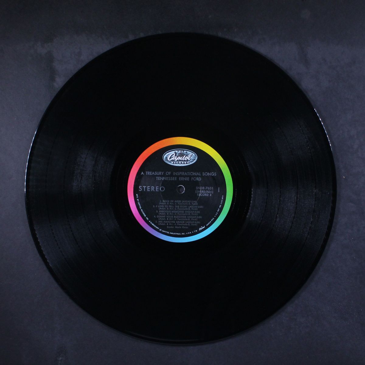 a treasury of inspirational songs by TENNESSEE ERNIE FORD