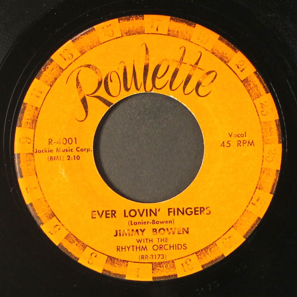 i'm stickin' with you / ever lovin' fingers by JIMMY BOWEN