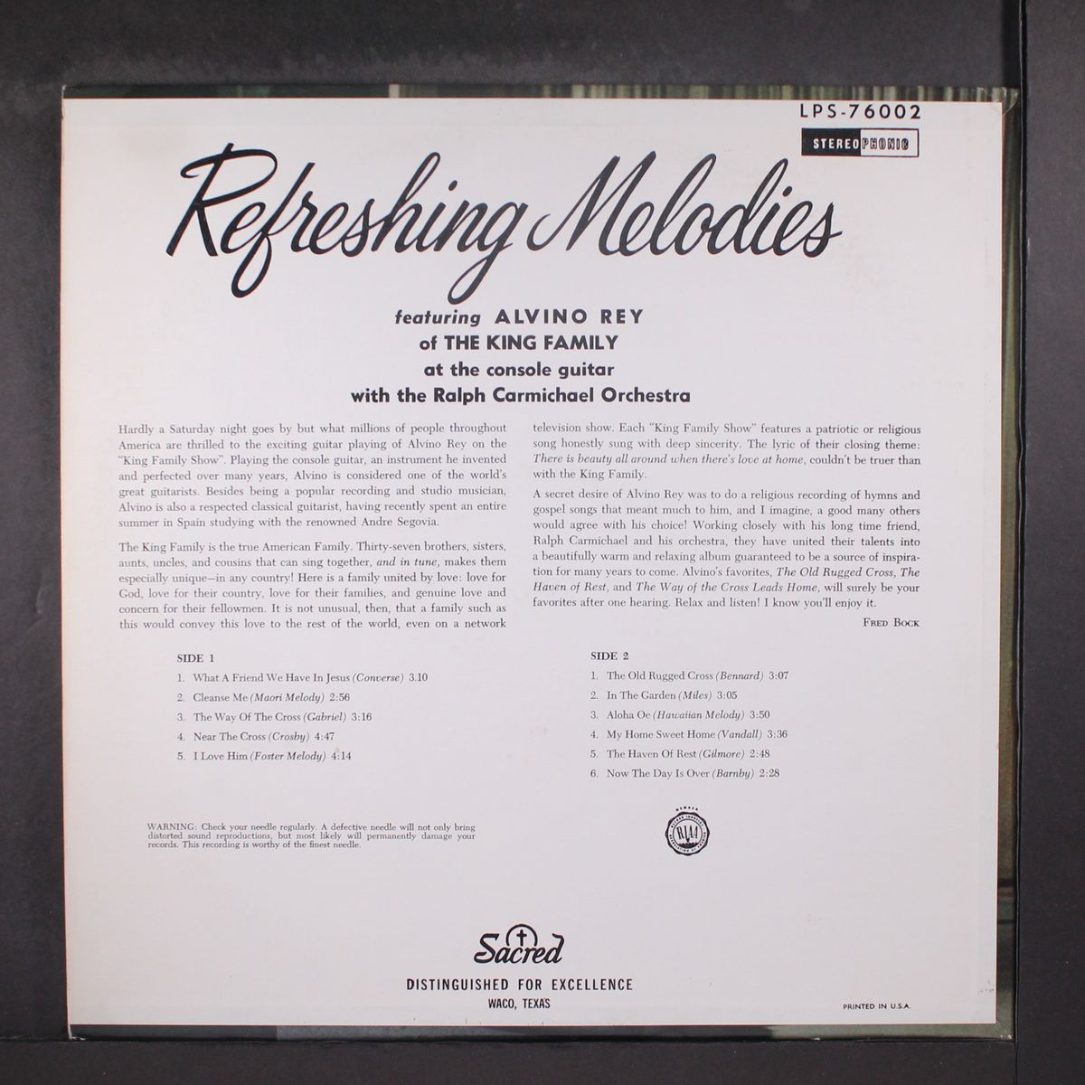 refreshing melodies by ALVINO REY