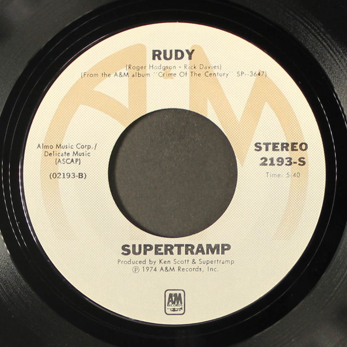 take the long way home / rudy by SUPERTRAMP