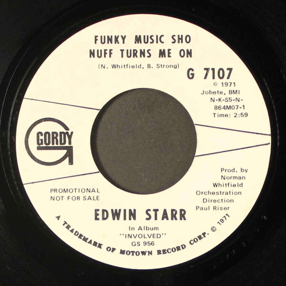 funky music sho nuff turns me on by EDWIN STARR
