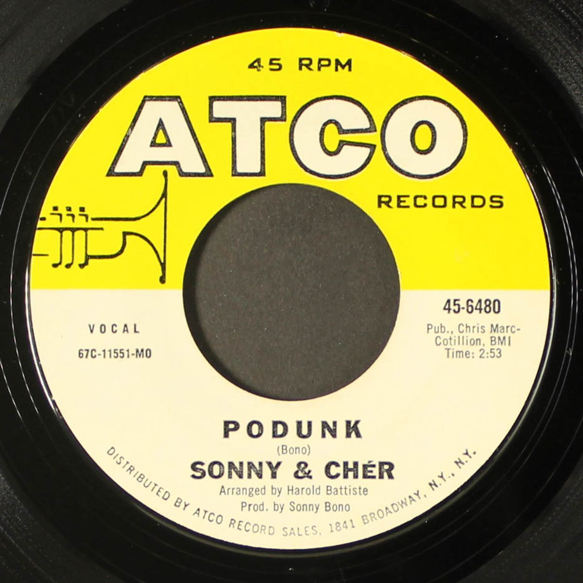 podunk / a beautiful story by SONNY & CHER