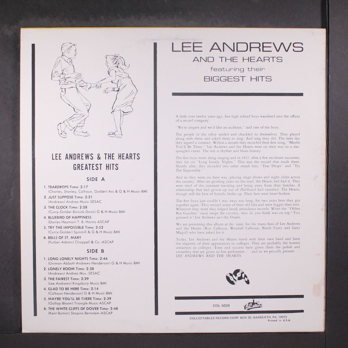 their biggest hits by LEE ANDREWS & THE HEARTS