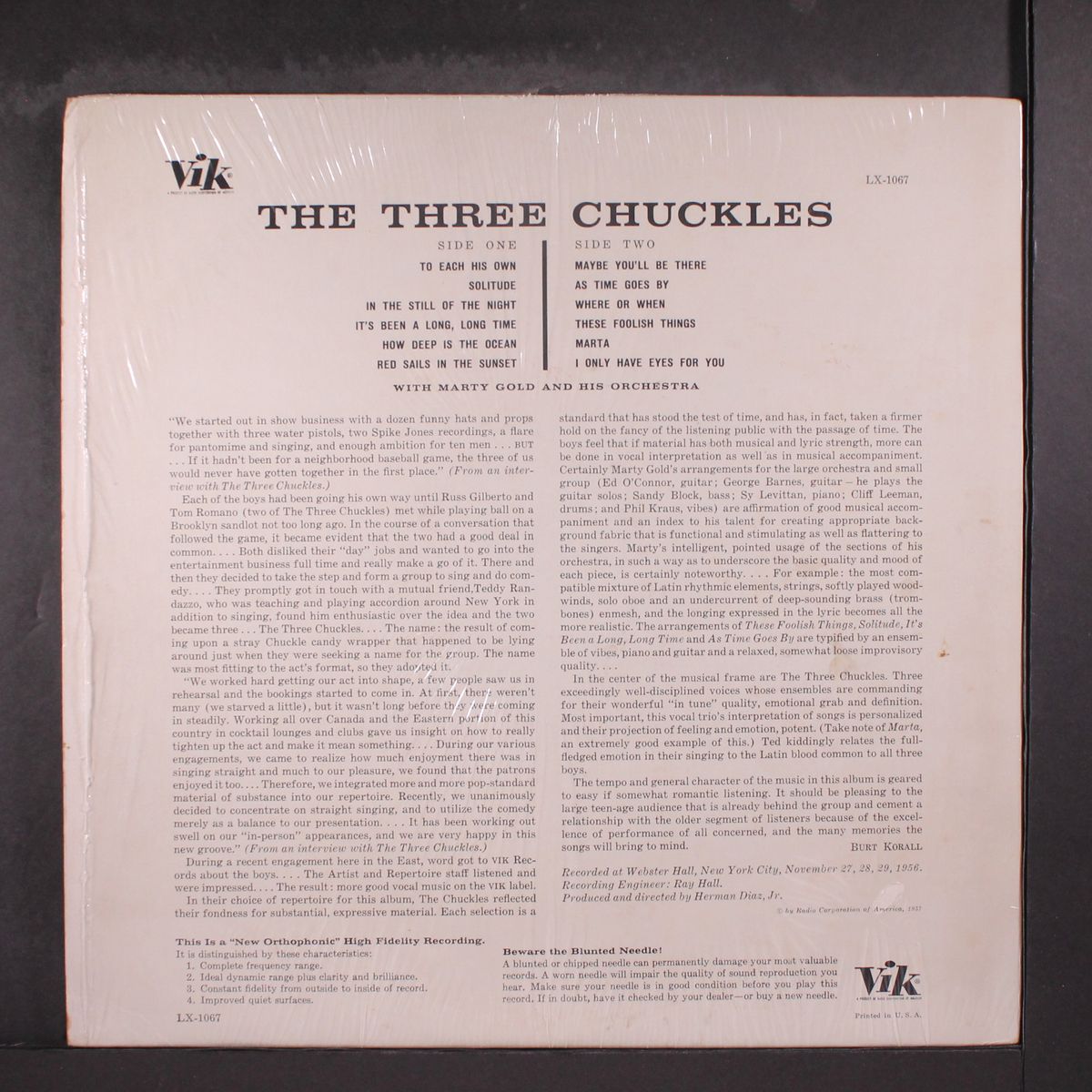 three chuckles by THREE CHUCKLES