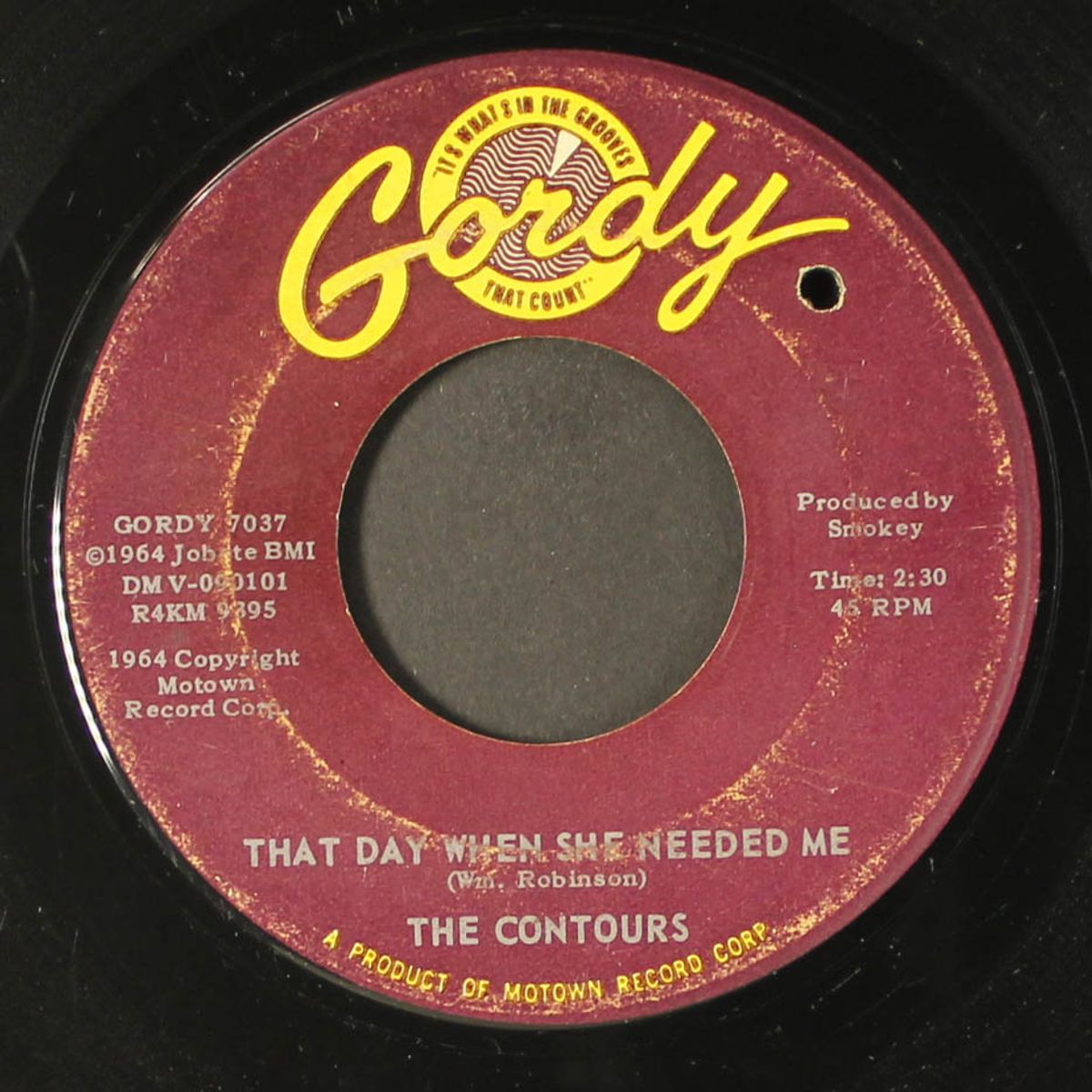 can you jerk like me / that day when she needed me by CONTOURS