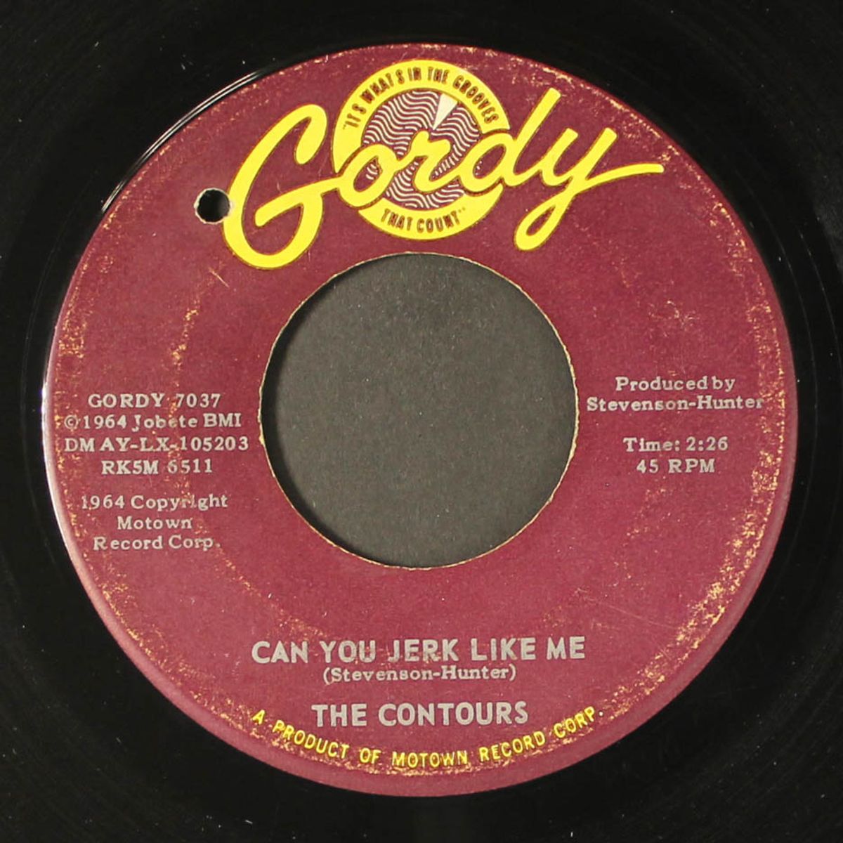 can you jerk like me / that day when she needed me by CONTOURS