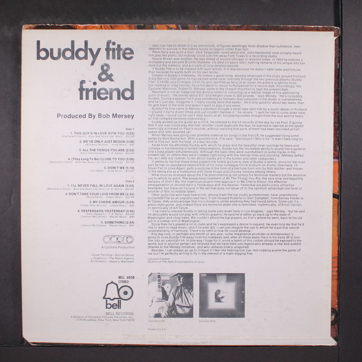 buddy fite & friend by BUDDY FITE