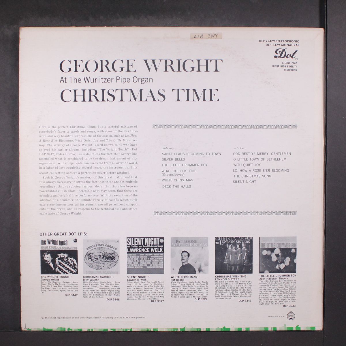 christmas time by GEORGE WRIGHT