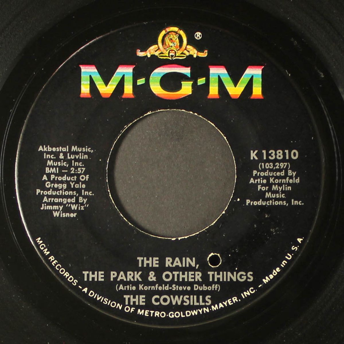 the rain, the park, & other things / river blue by COWSILLS