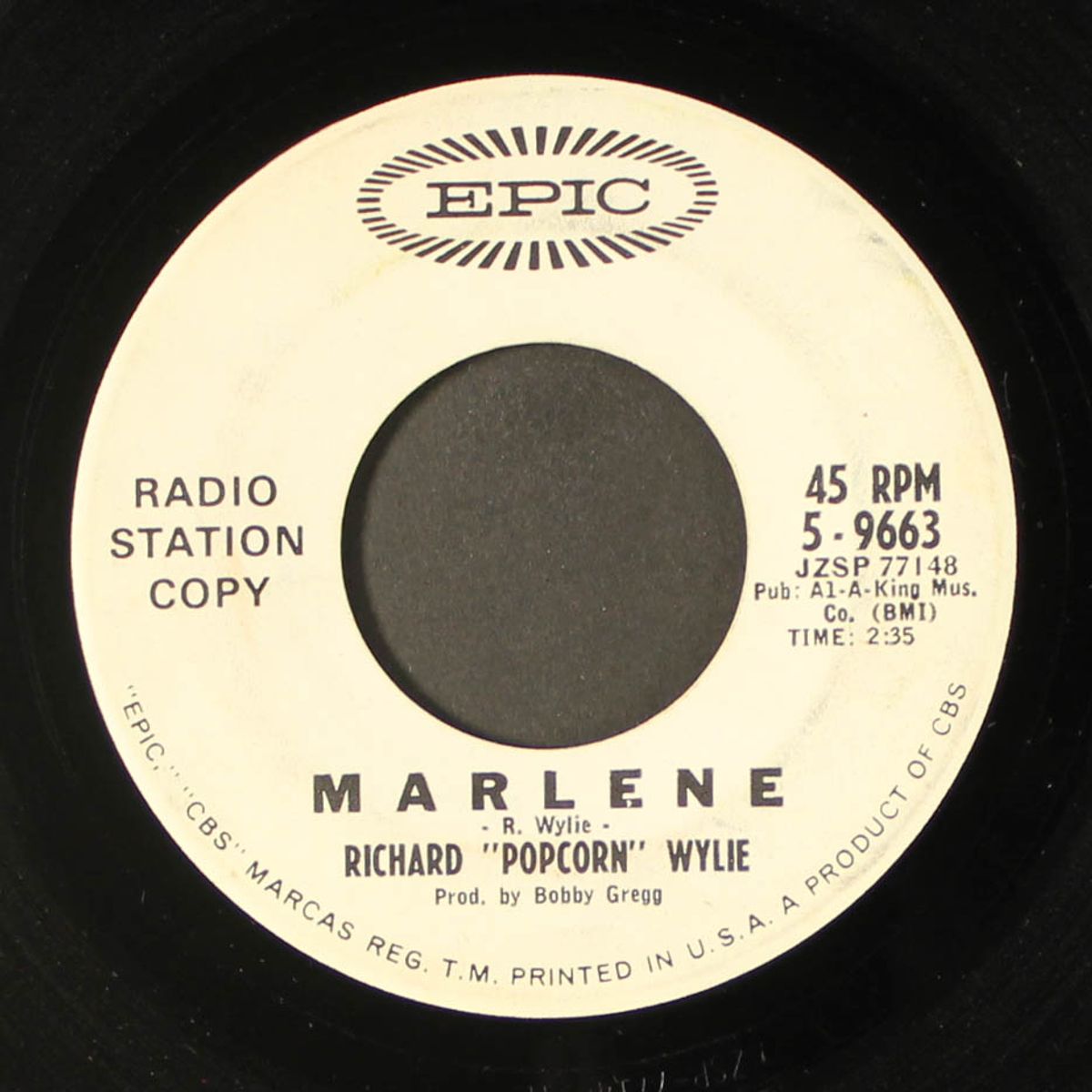 do you still care for me / marlene by RICHARD 'POPCORN' WYLIE
