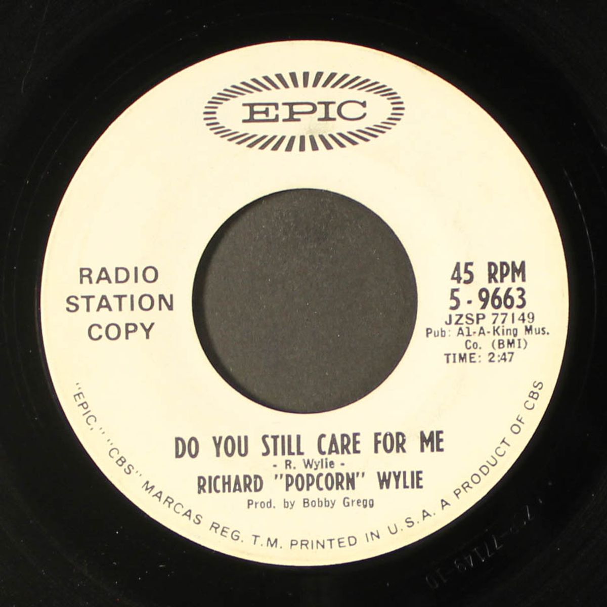 do you still care for me / marlene by RICHARD 'POPCORN' WYLIE