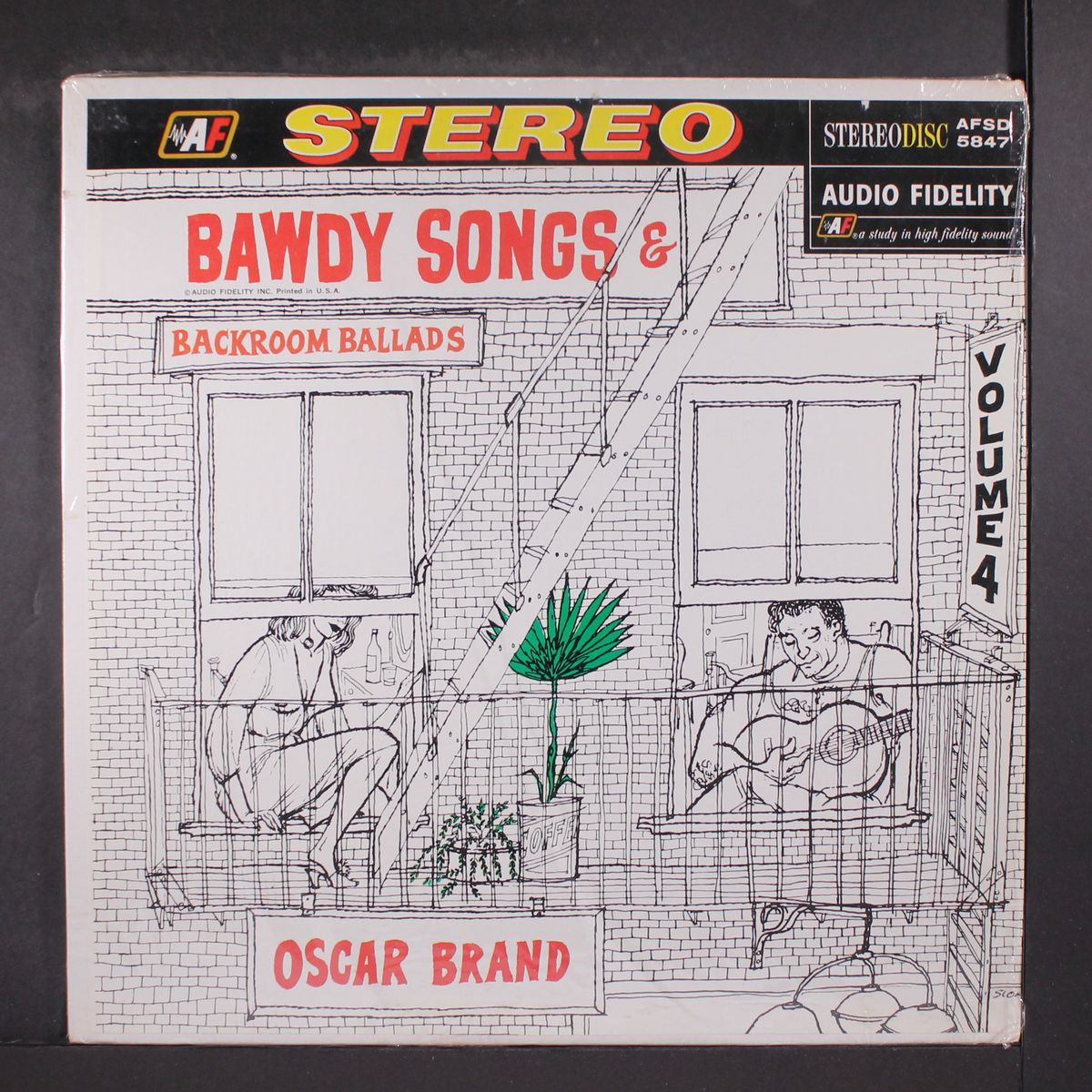 bawdy songs and backroom ballads, vol. 4 by OSCAR BRAND