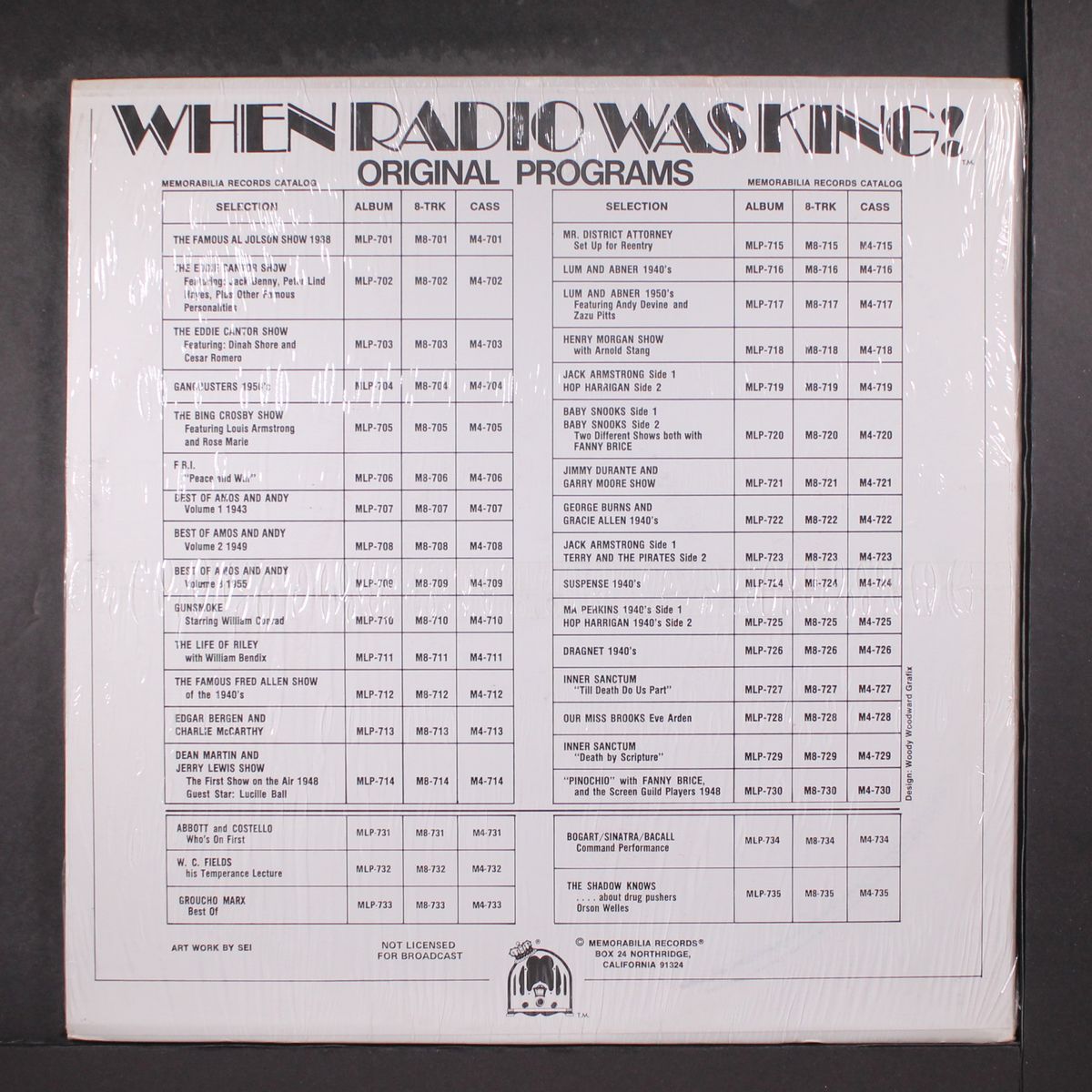when radio was king! by JACK ARMSTRONG / TERRY & PIRATES