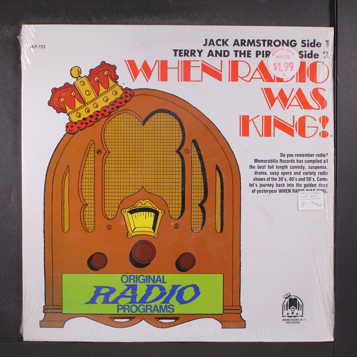 when radio was king! by JACK ARMSTRONG / TERRY & PIRATES