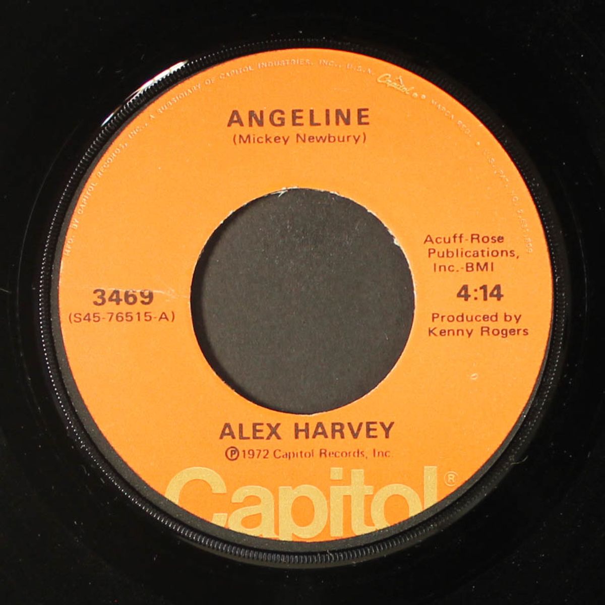 devil on my shoulder / angeline by ALEX HARVEY