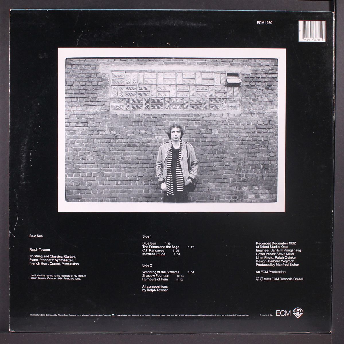 blue sun by RALPH TOWNER