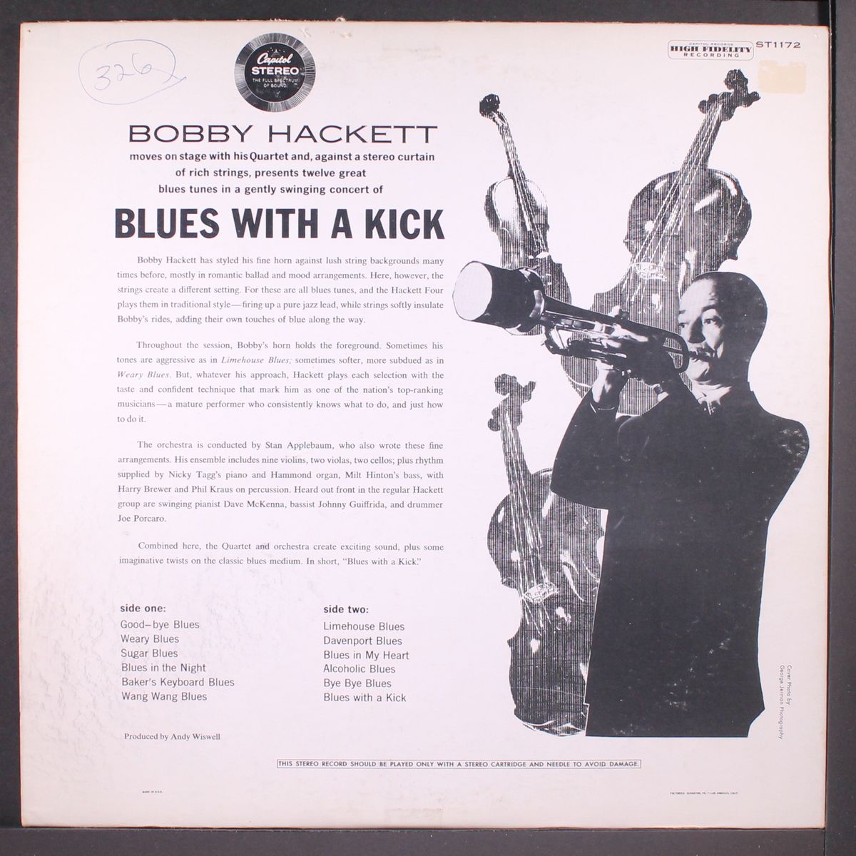 blues with a kick by BOBBY HACKETT