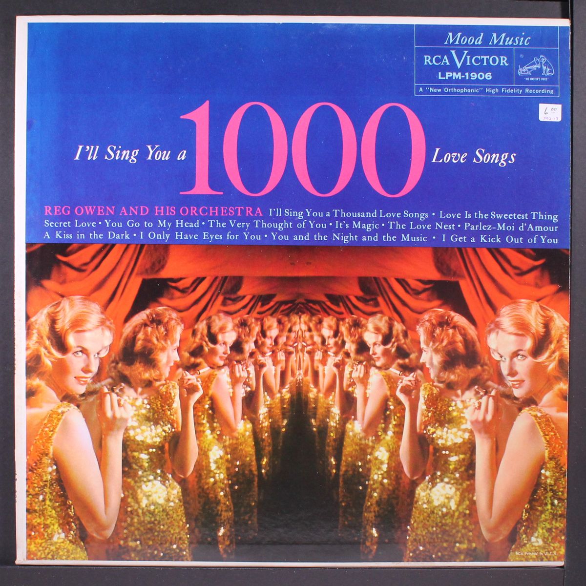 i'll sing you 1000 love songs by REG OWEN