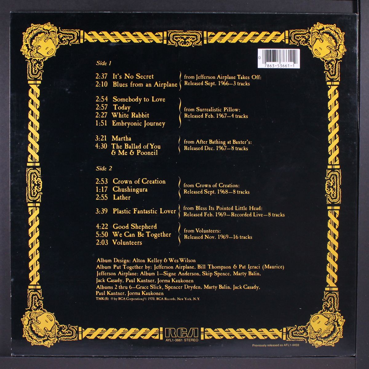 the worst of jefferson airplane by JEFFERSON AIRPLANE