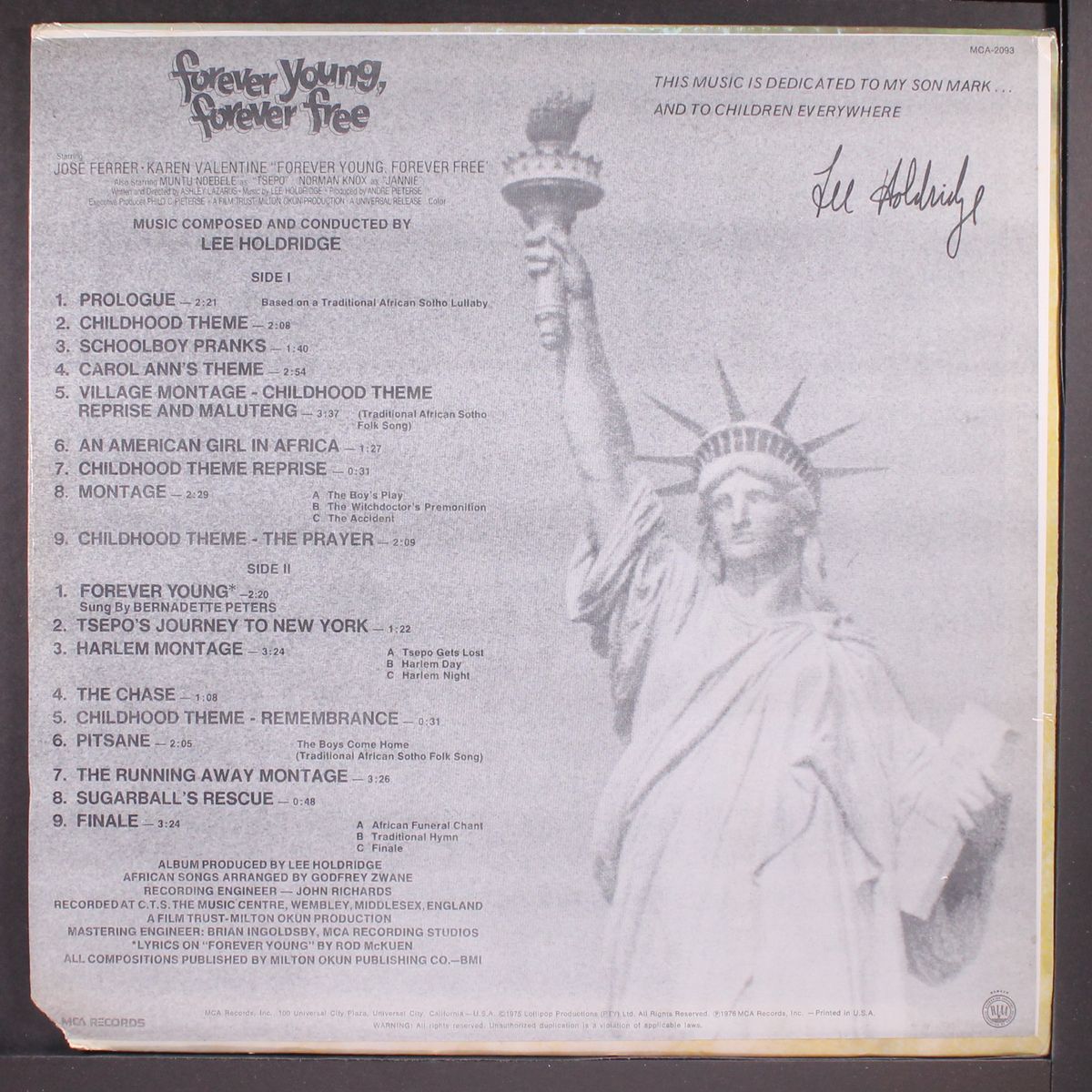 forever young, forever free by SOUNDTRACK