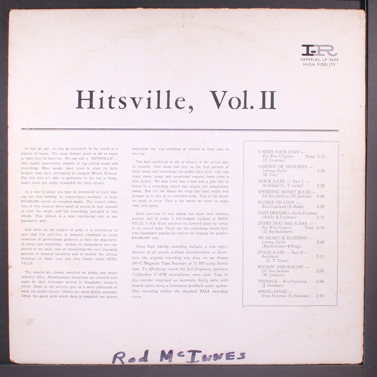 hitsville, vol. 2 by VARIOUS