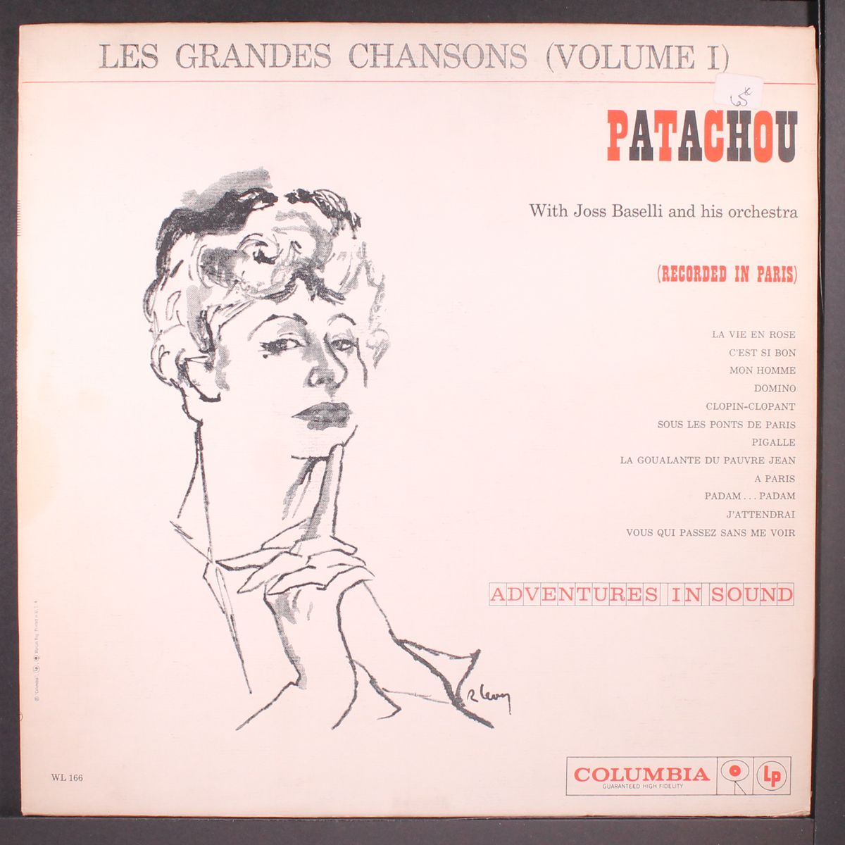 les grandes chansons, vol. 1 by PATACHOU