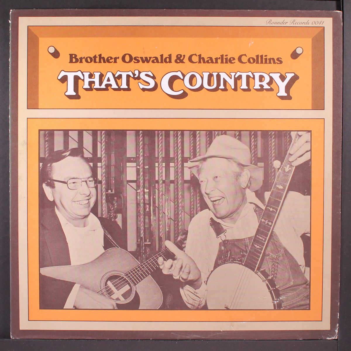 that's country by BROTHER OSWALD & CHARLIE COLLINS