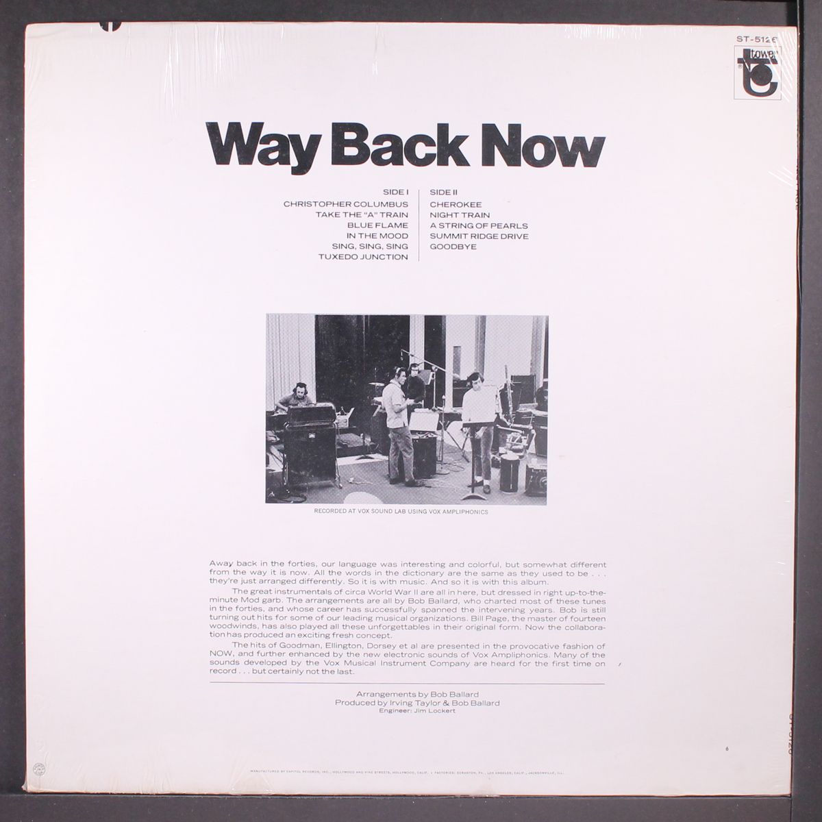 way back now! by BILL PAGE