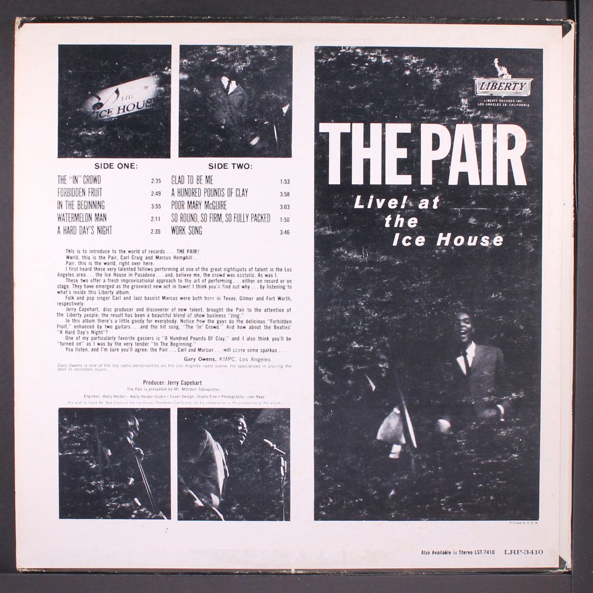 live! at the ice house by PAIR