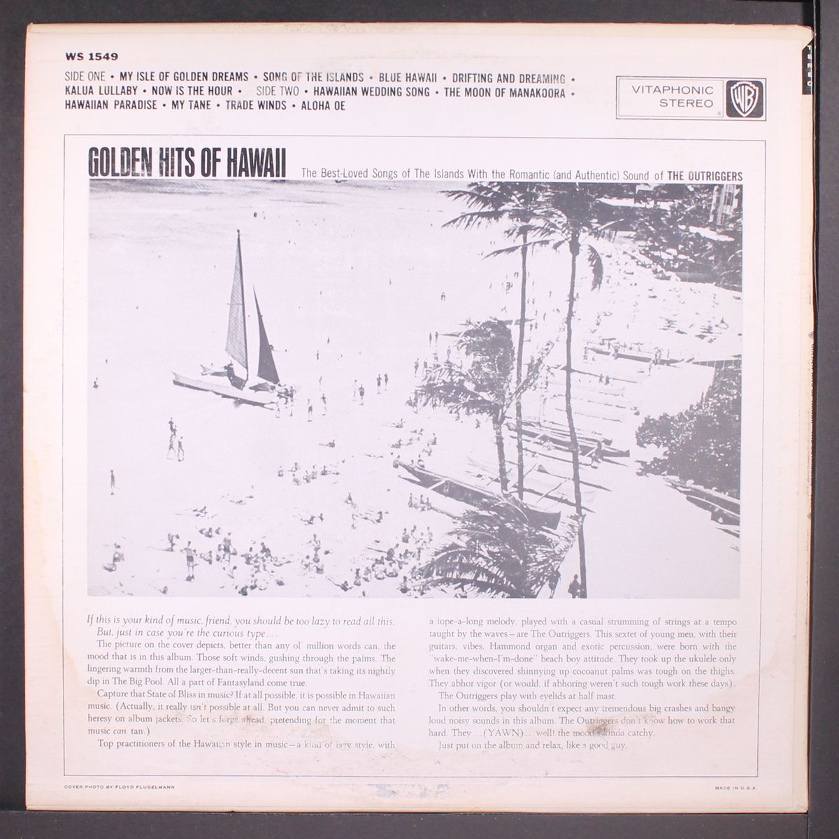golden hits of hawaii by OUTRIGGERS