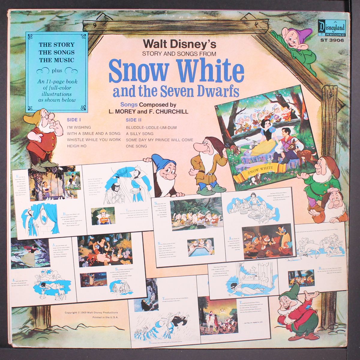 story & songs from snow white & the seven dwarfs by WALT DISNEY