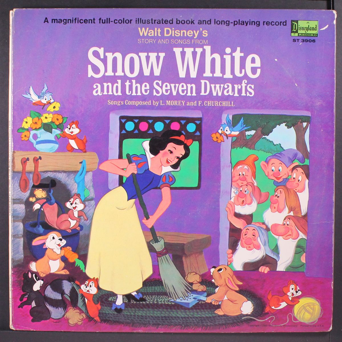 story & songs from snow white & the seven dwarfs by WALT DISNEY