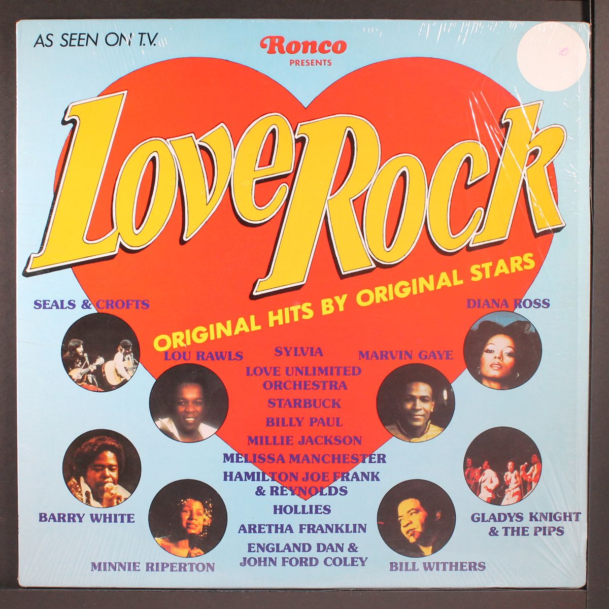 ronco presents love rock by VARIOUS