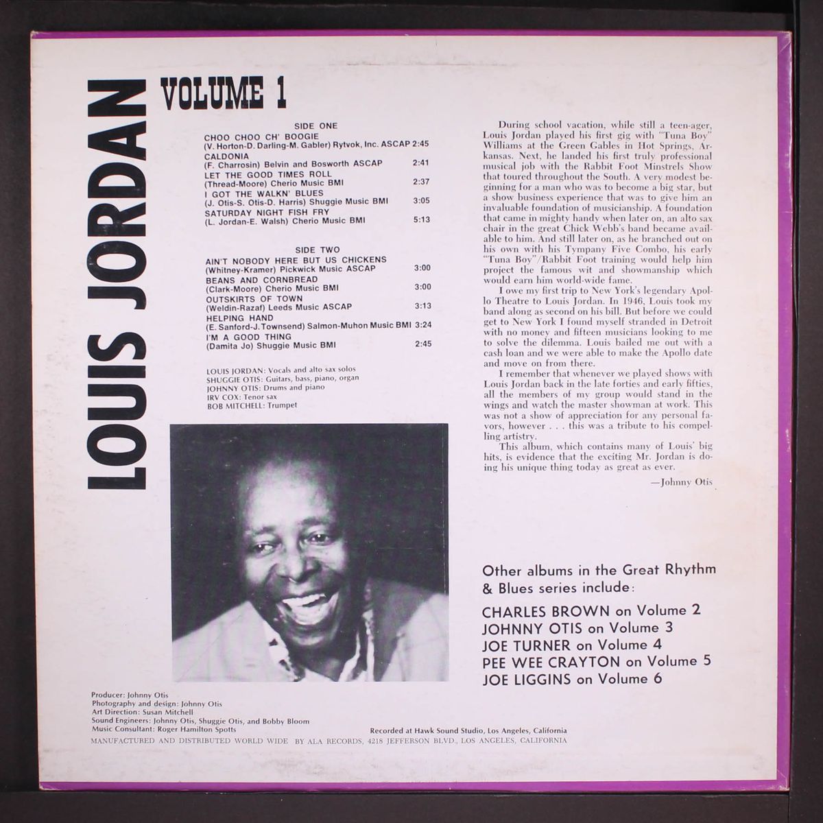 great rhythm & blues oldies by LOUIS JORDAN