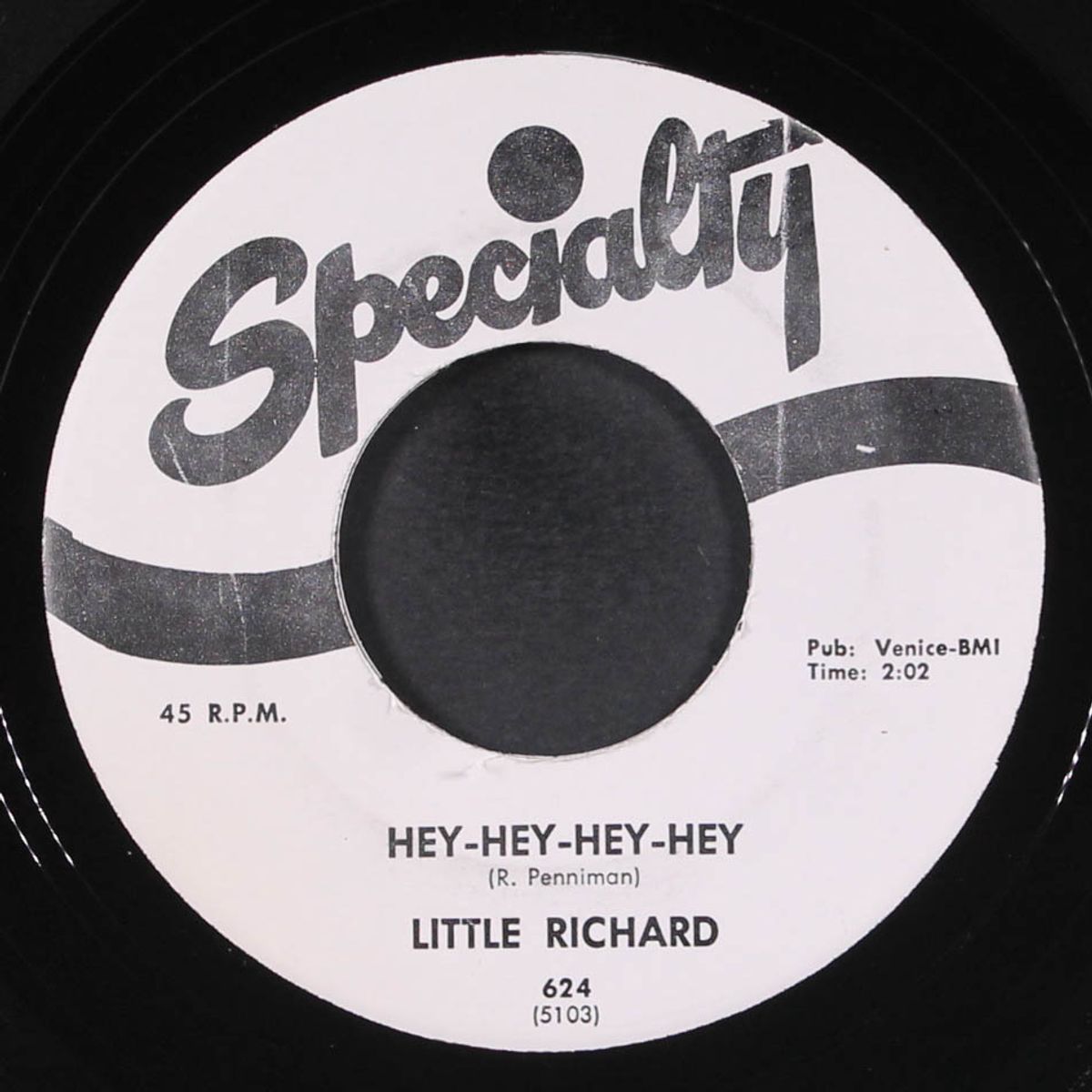 good golly, miss molly / hey-hey-hey-hey by LITTLE RICHARD