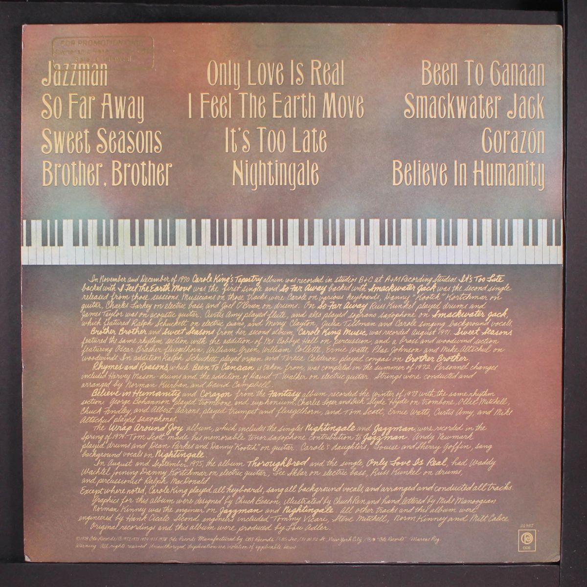 her greatest hits by CAROLE KING
