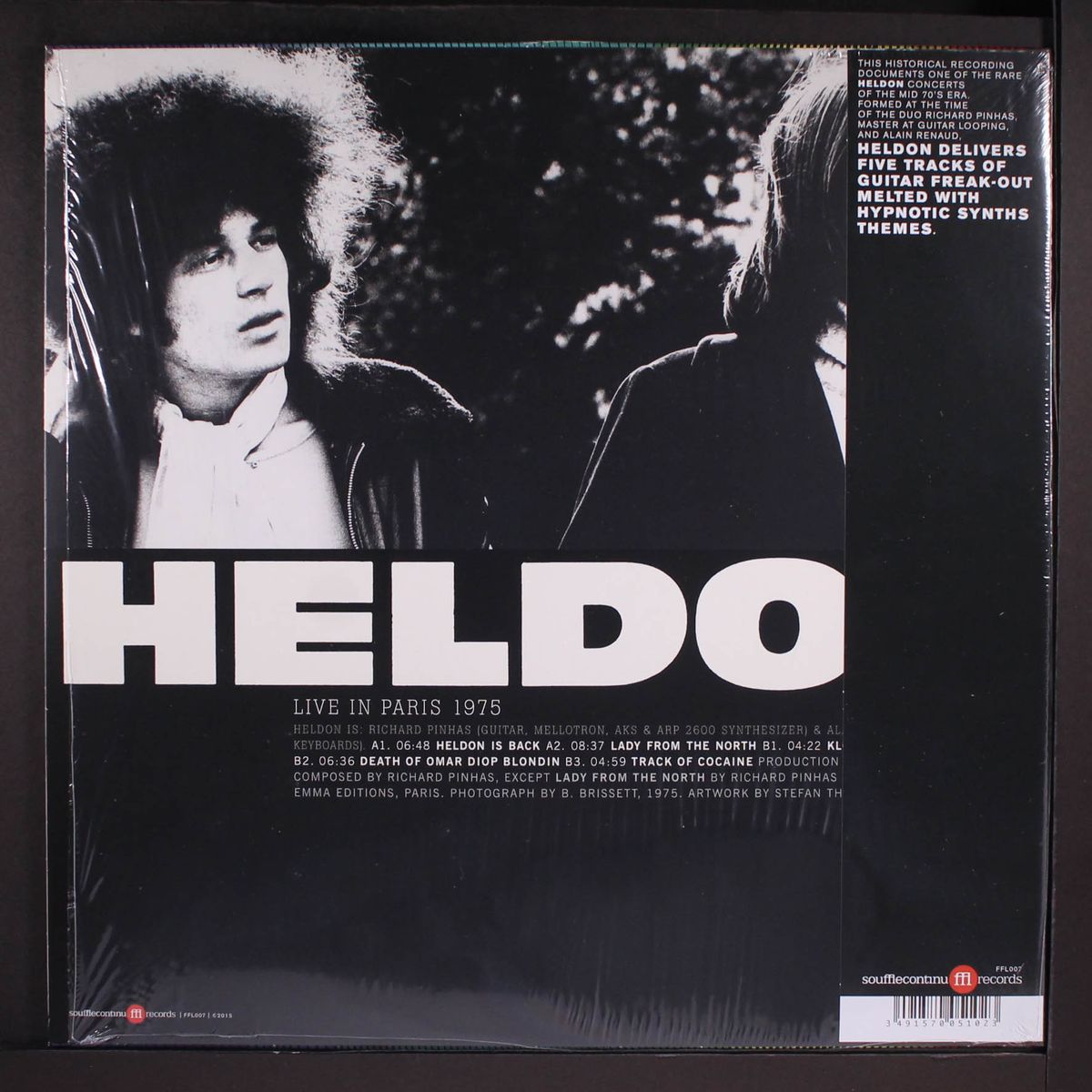 live in paris 1975 by HELDON