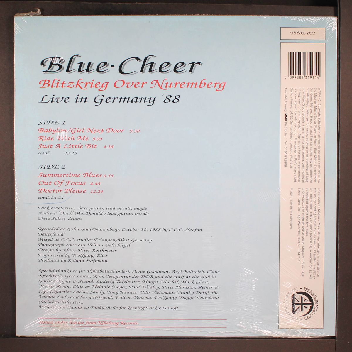 blitzkrieg over nuremberg by BLUE CHEER