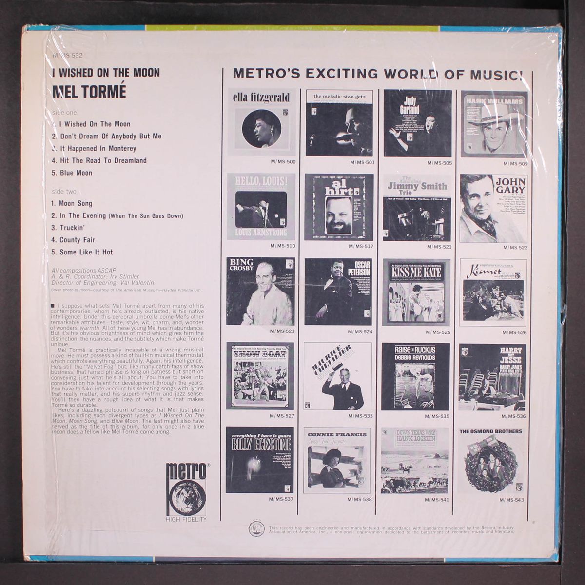 i wished on the moon by MEL TORME