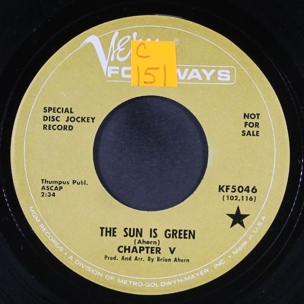 the sun is green / dolly's magic by CHAPTER V