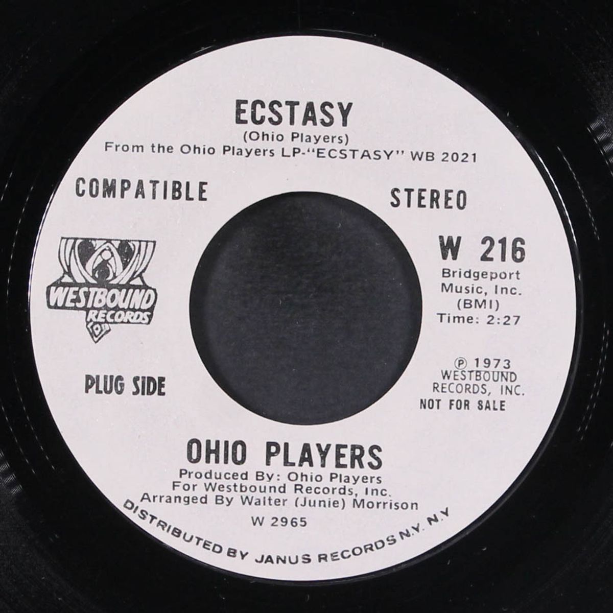 ecstasy / not so sad and lonely by OHIO PLAYERS