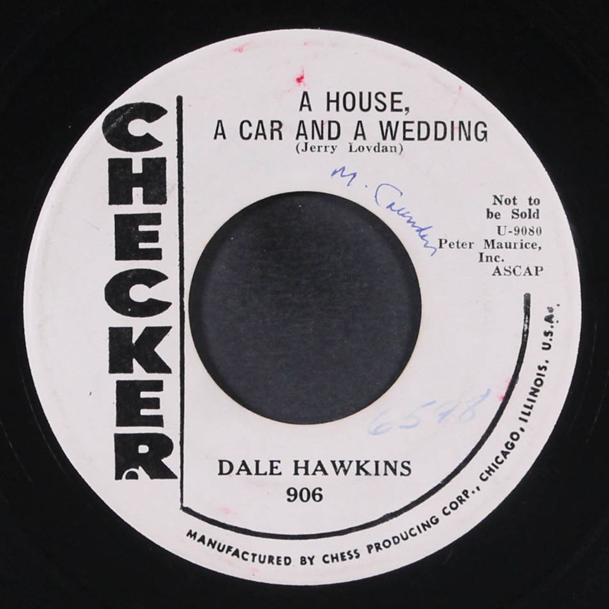my babe / a house, a car and a wedding ring by DALE HAWKINS