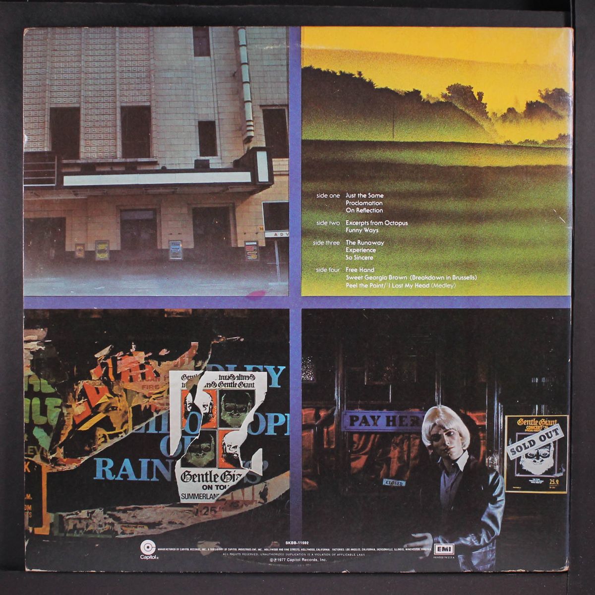 The Official Live (playing The Fool) by GENTLE GIANT | Records By Mail