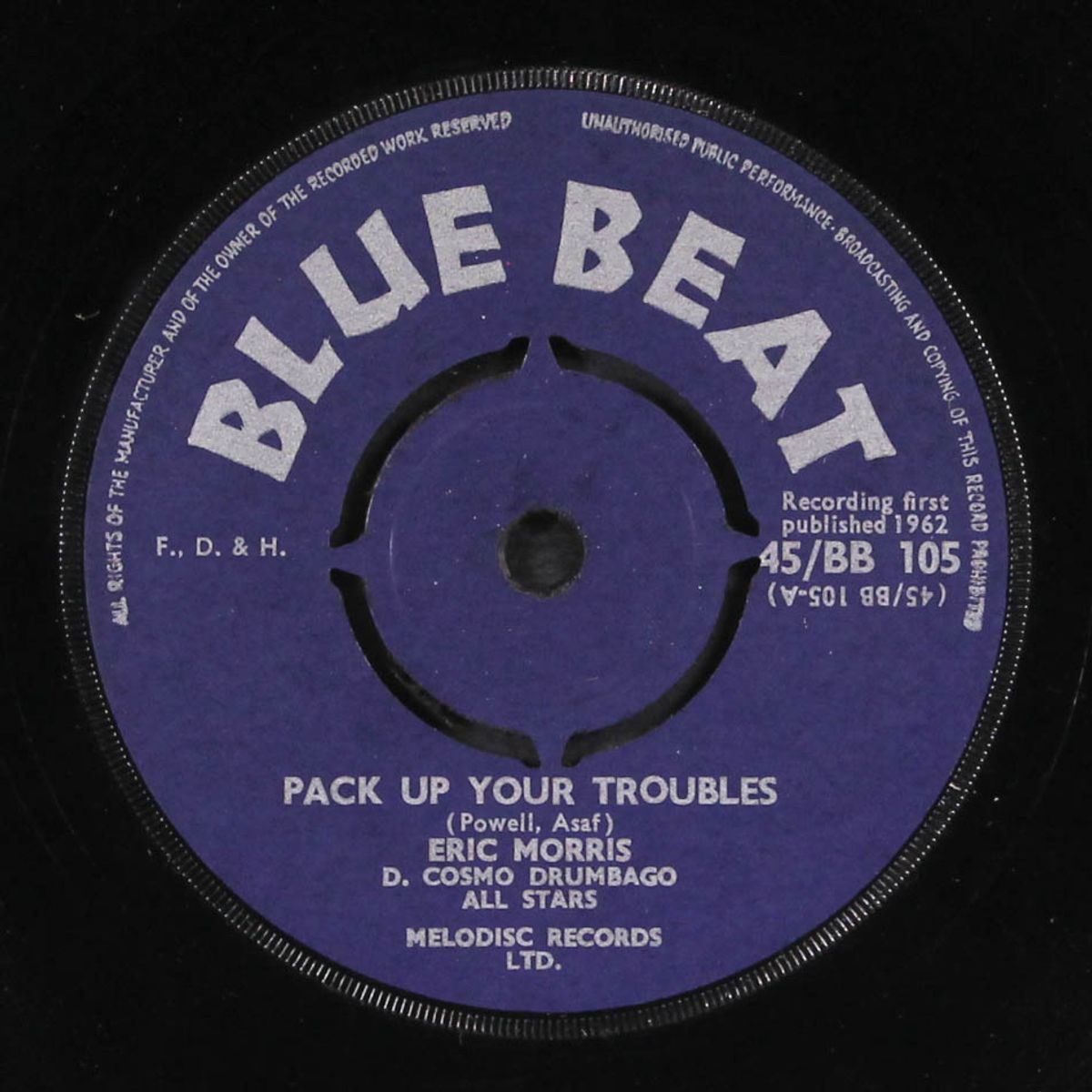 pack up your troubles / oh what a smile can do by ERIC MORRIS