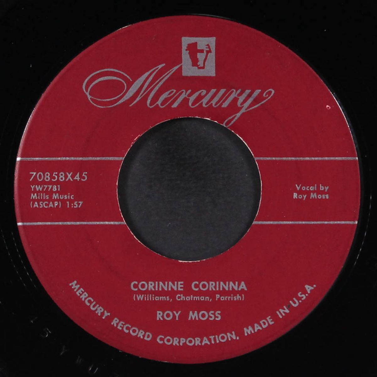 corinne, corinna / you don't know my mind by ROY MOSS